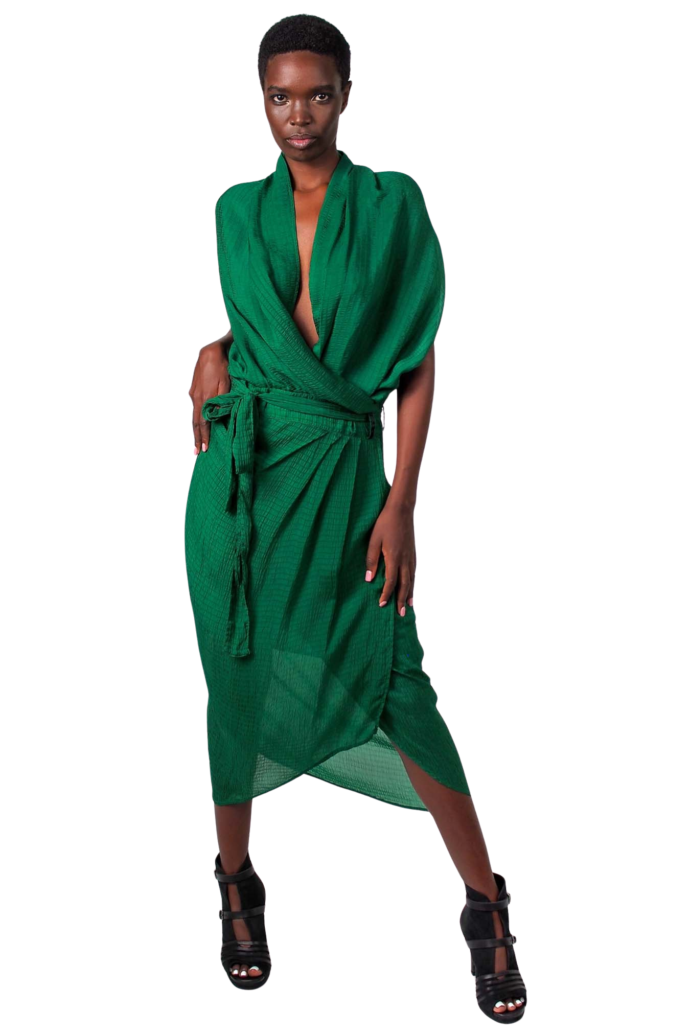 Volta Cupro Dress
