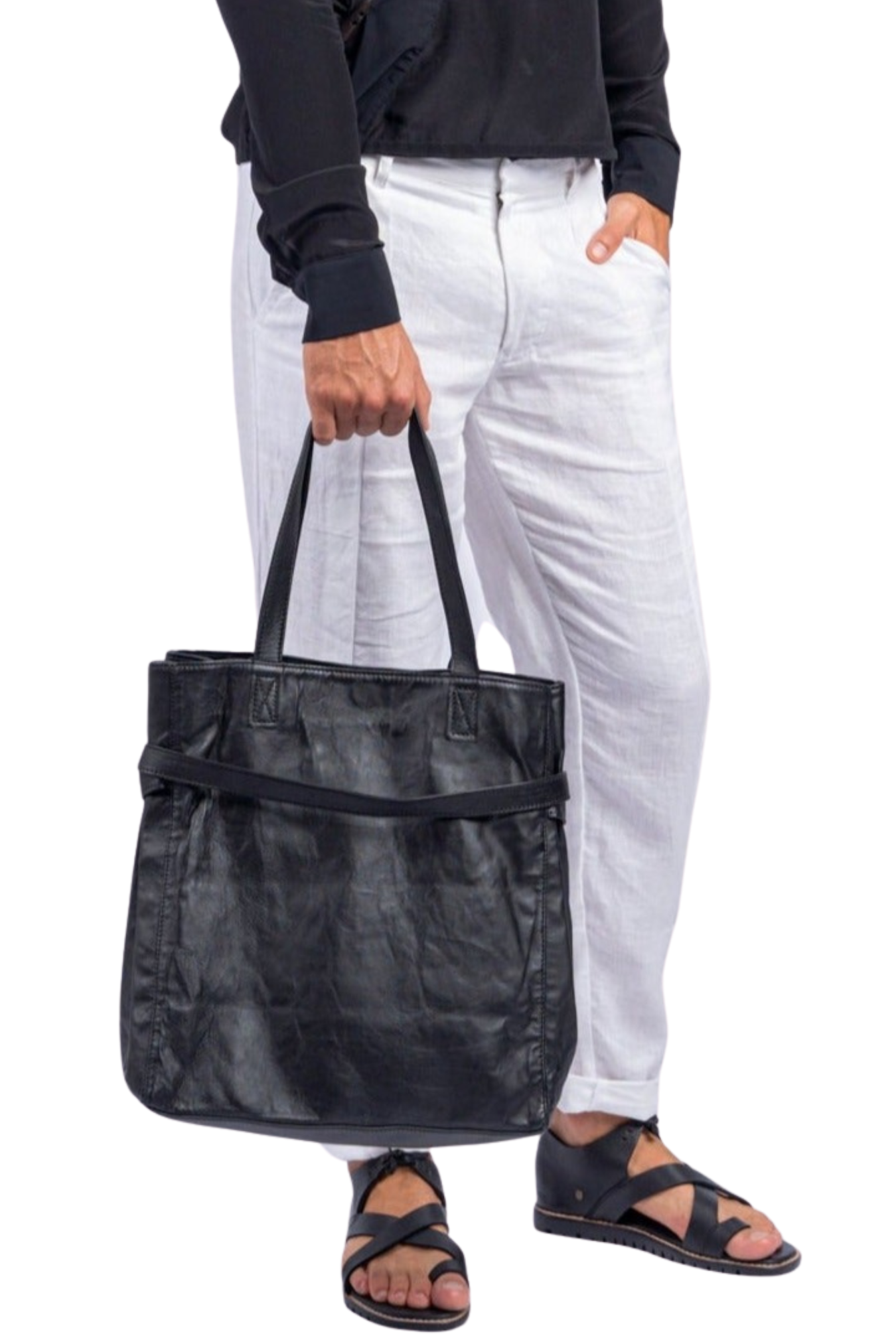 Saoni Leather Bag