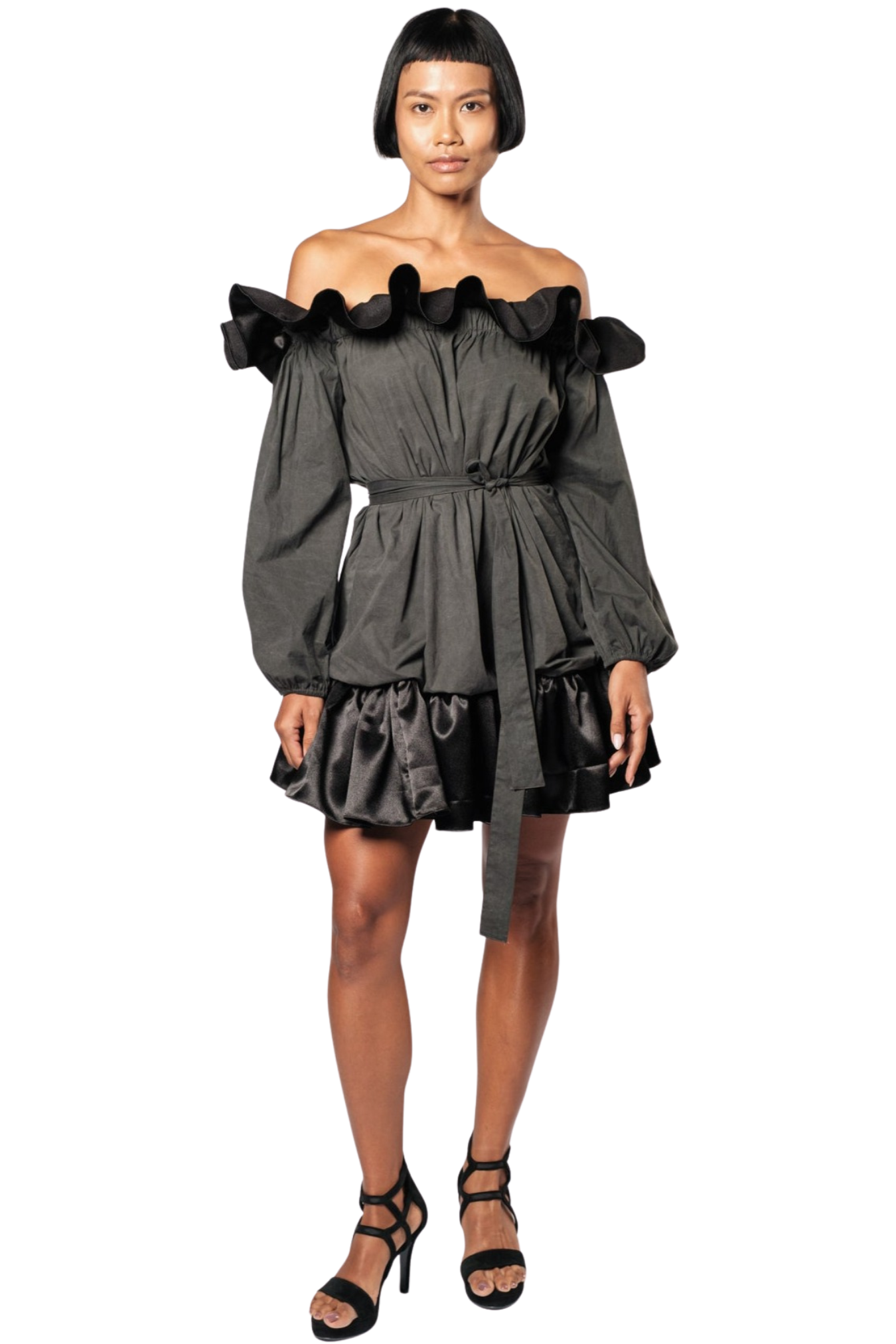 Carmen Ruffle Dress