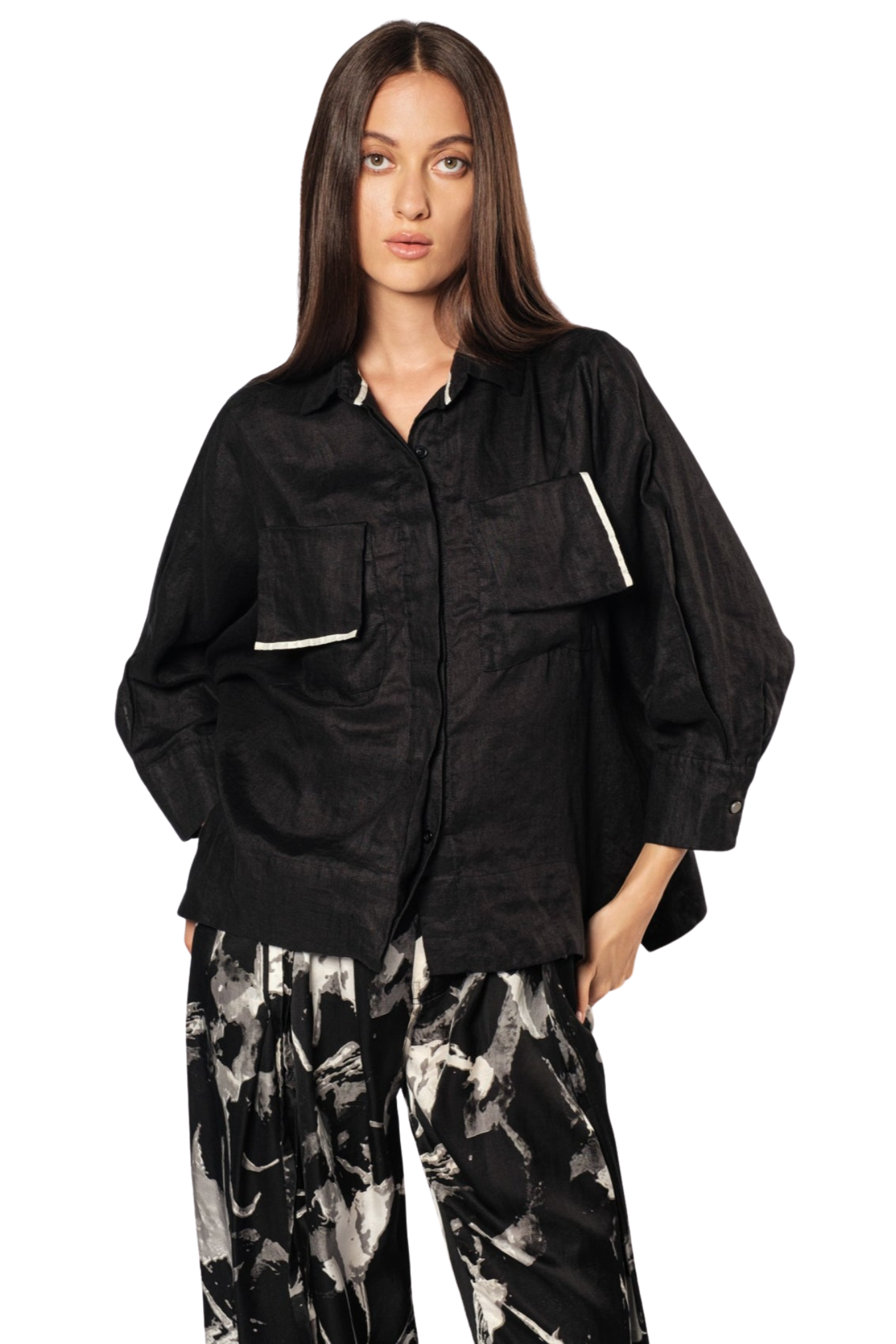 Erika Linen Top