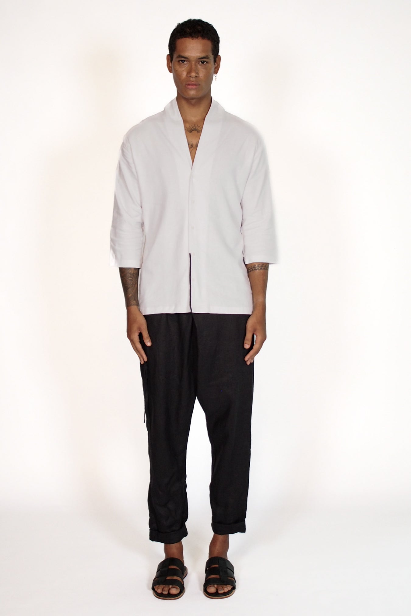 Sakura Linen top