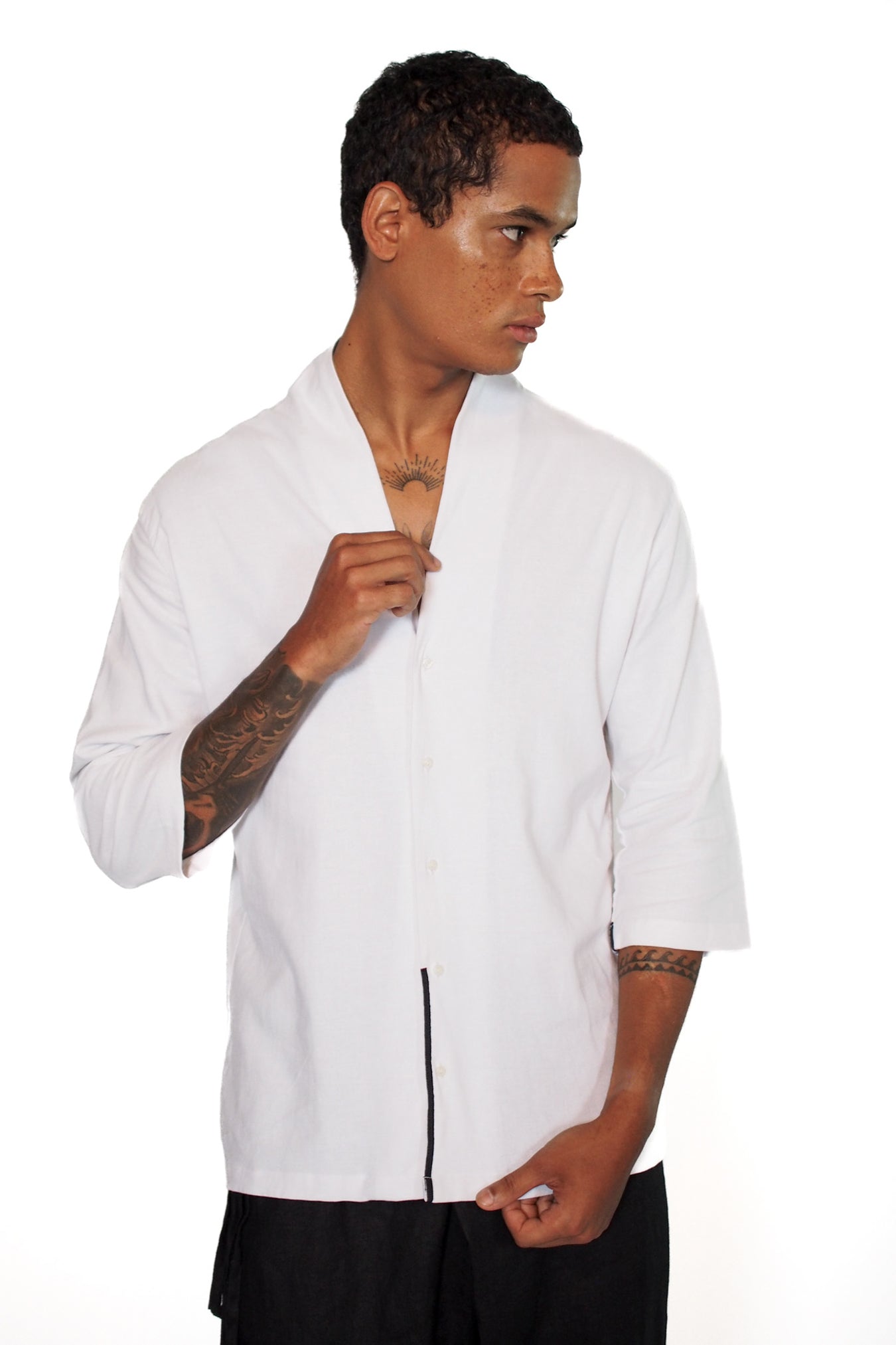 Sakura Linen top