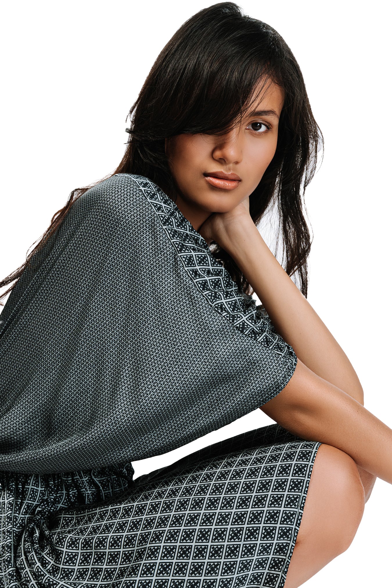 Quanun Flare Short Dress