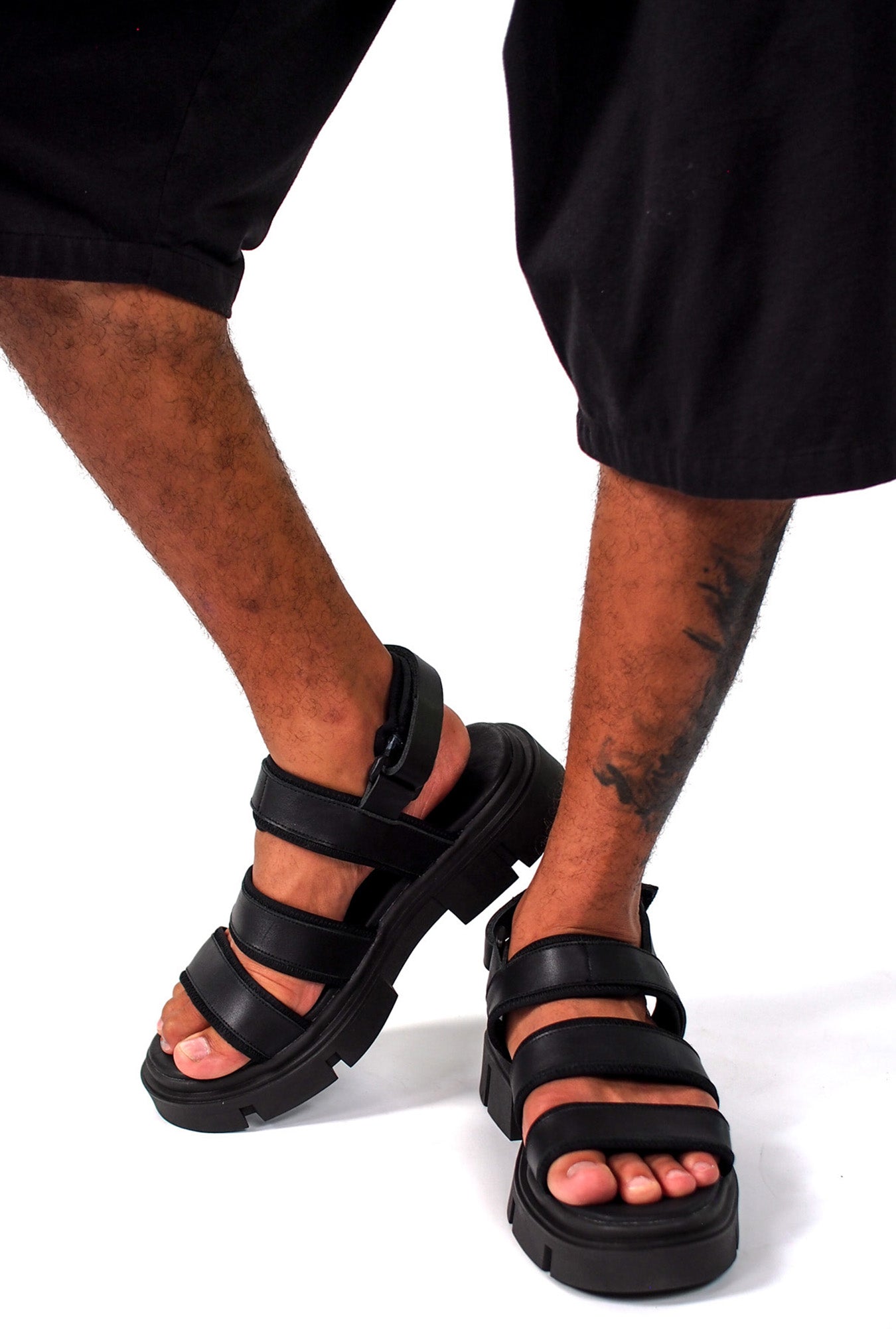 Carnaval Leather Sandal