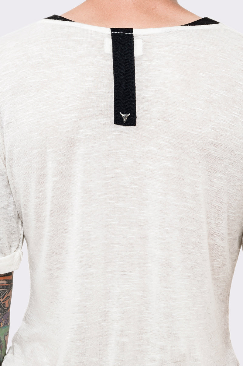 Blackbird Linen Jersey T-Shirt - Gingersnap Bali