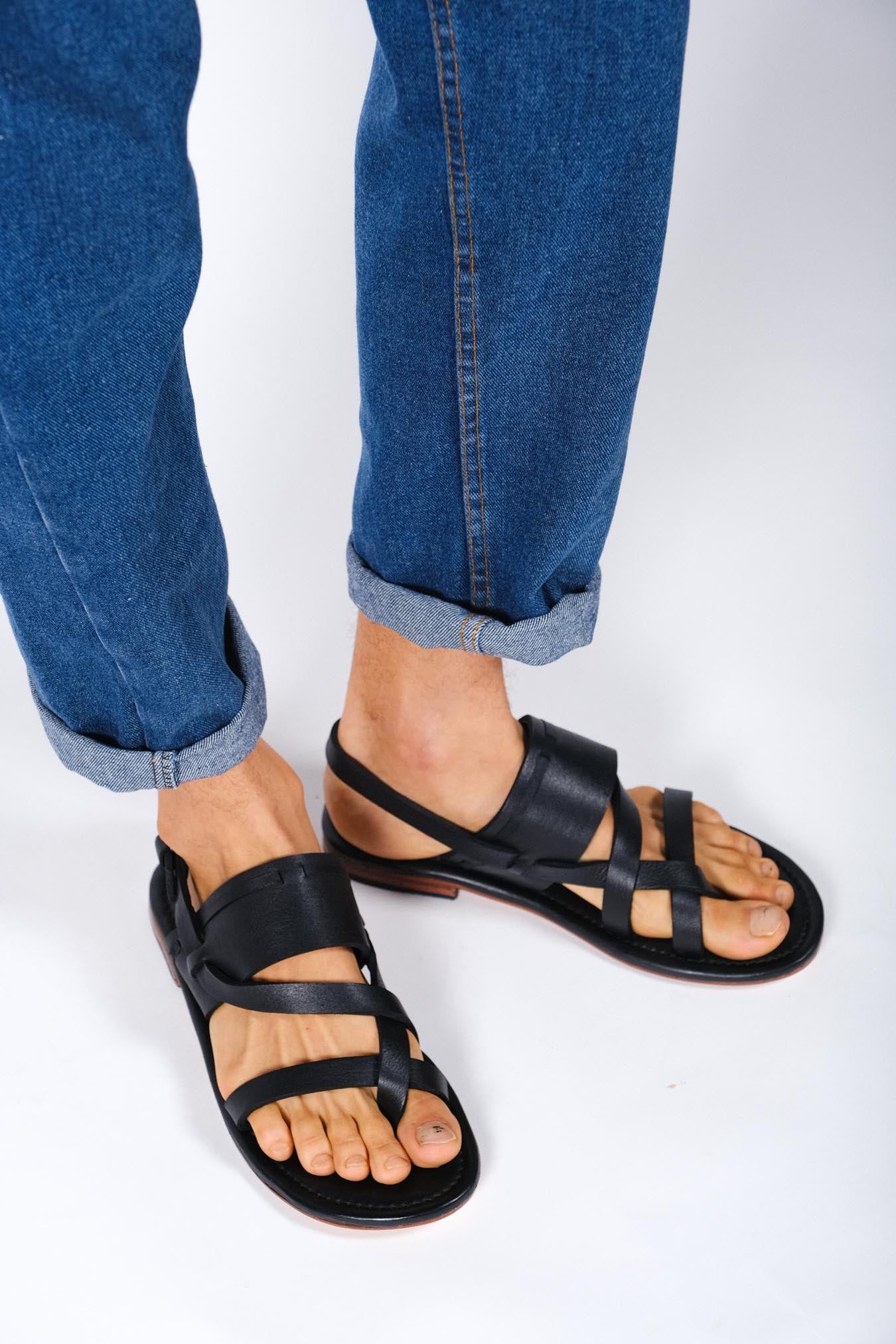 Kochi, Sandales en Cuir