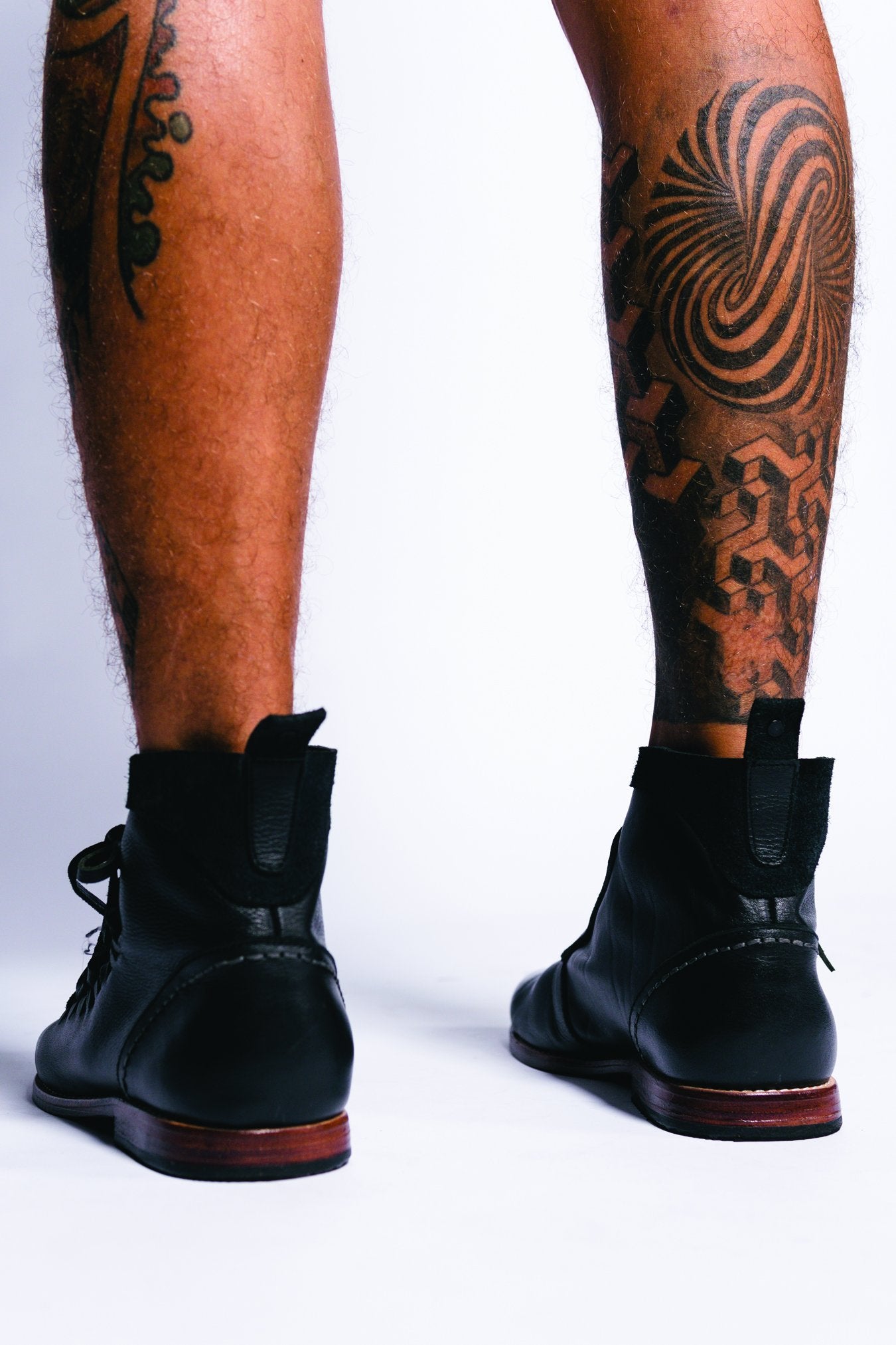 Vinci Leather Boots - Gingersnap Bali
