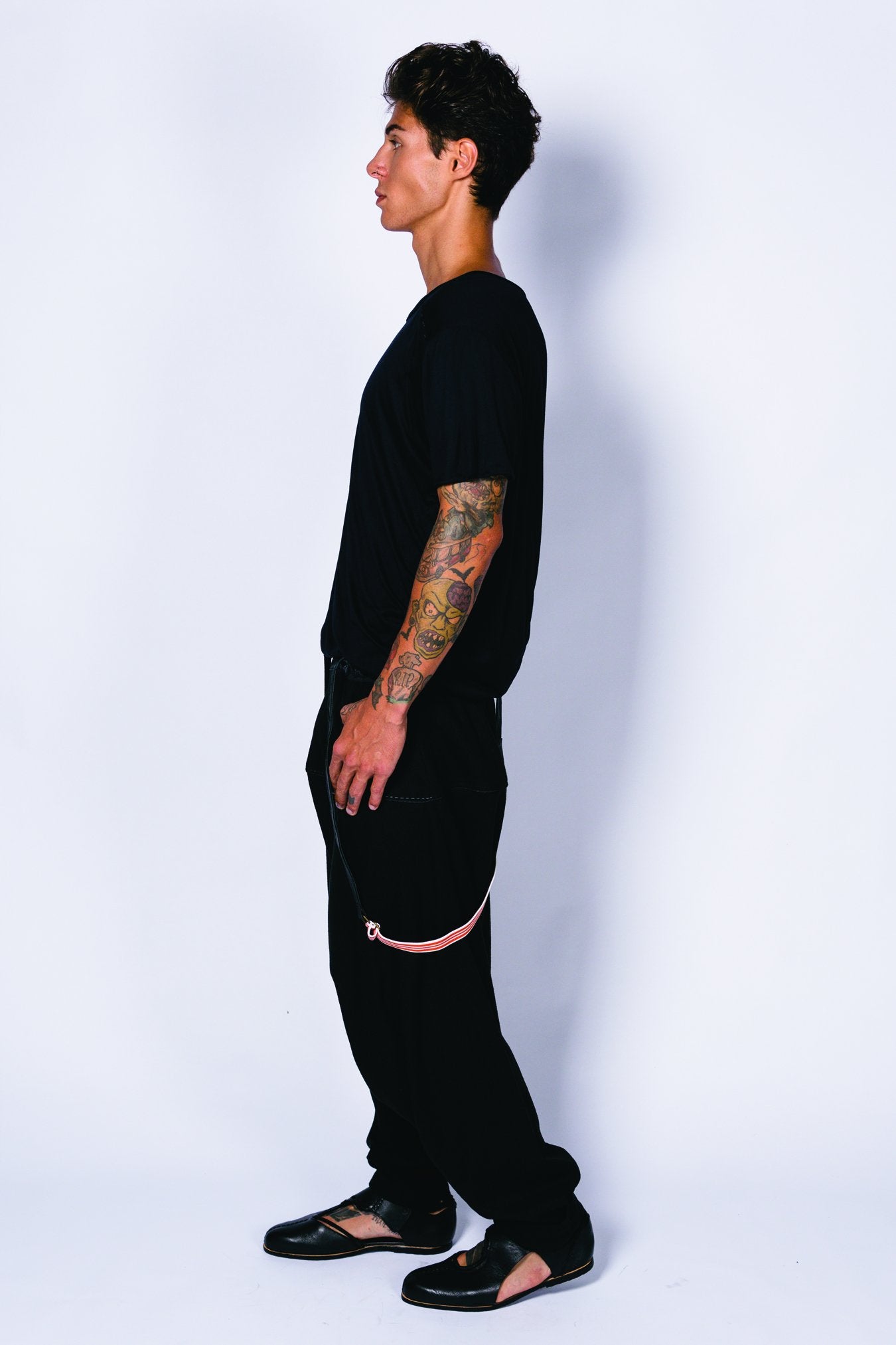 Biskra Linen Pant - Gingersnap Bali