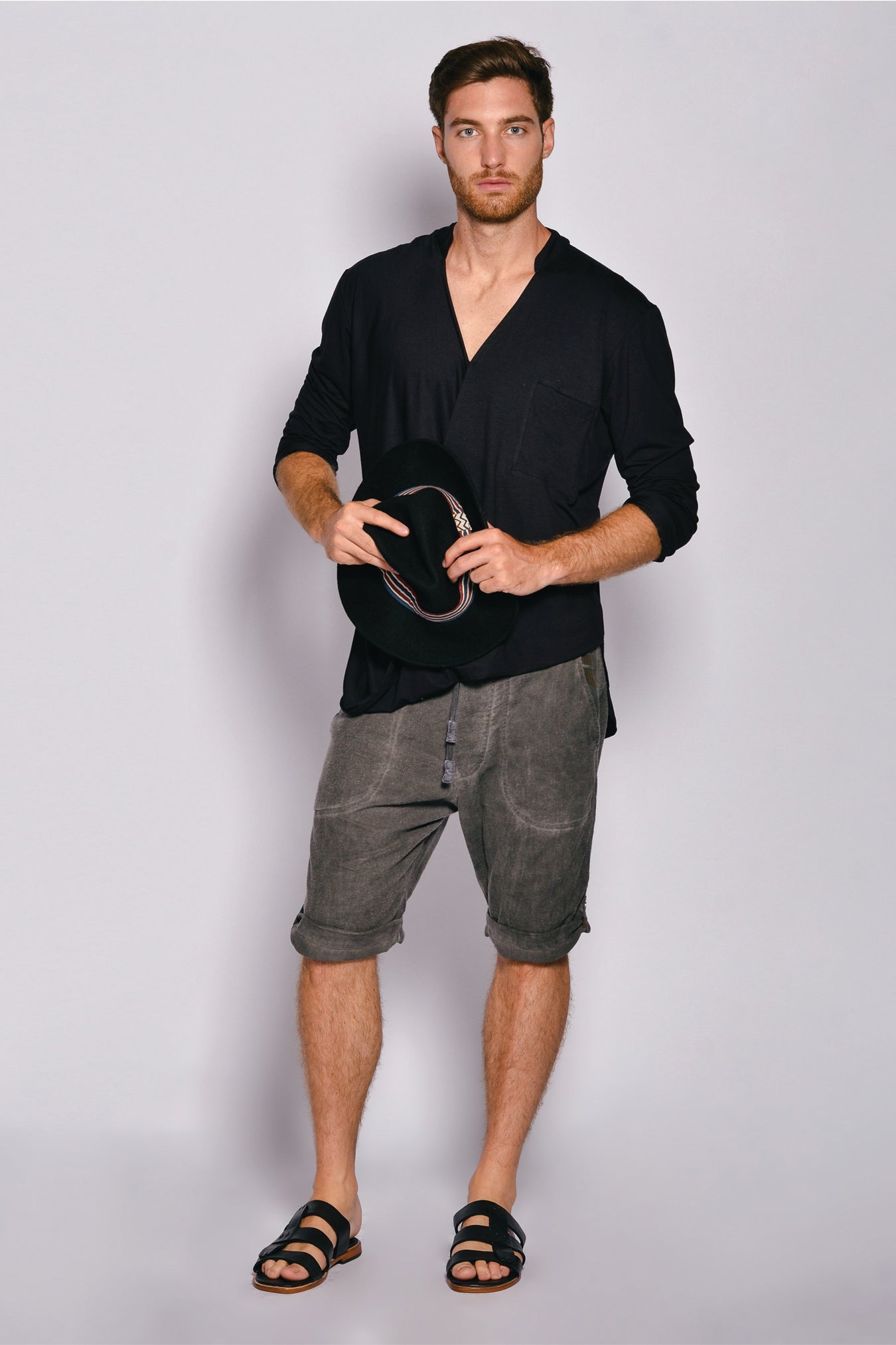 Negro Crossover T-Shirt - Gingersnap Bali
