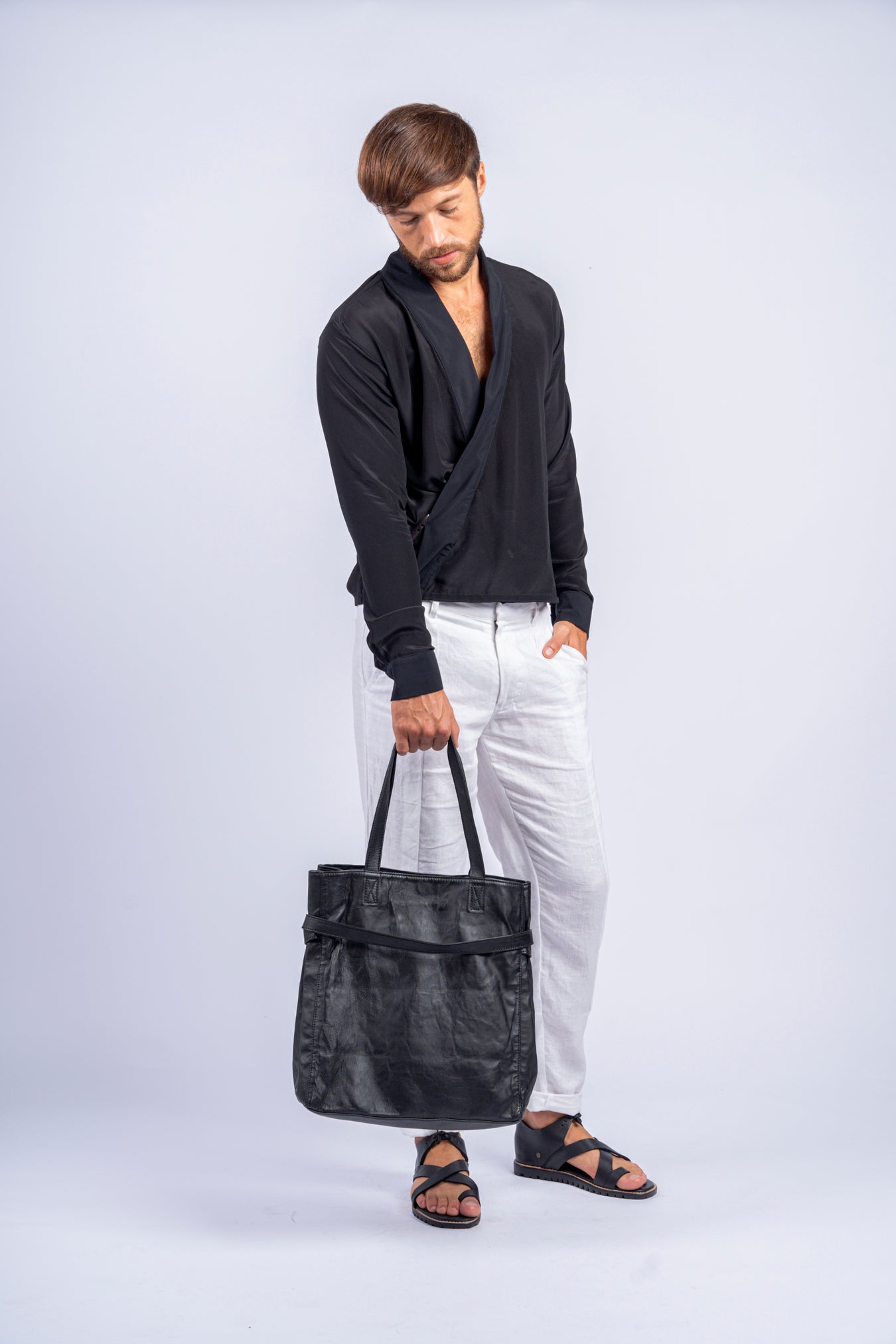 Saoni, Sac en Cuir