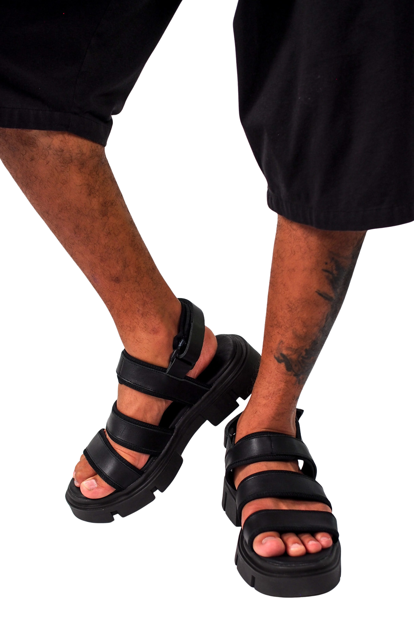 Carnaval Leather Sandal