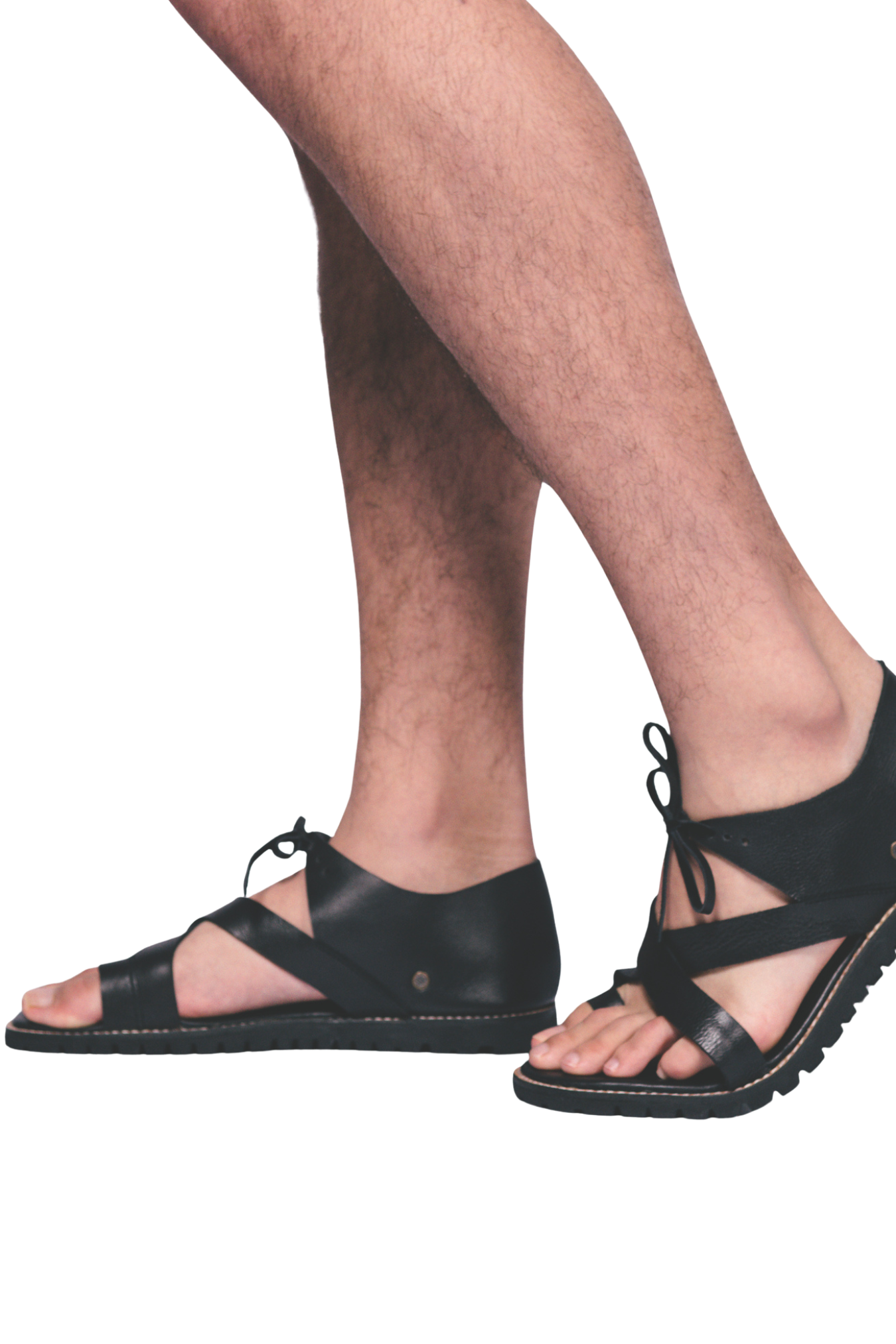 Curie Leather Sandal
