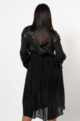 Basho Leather Dress