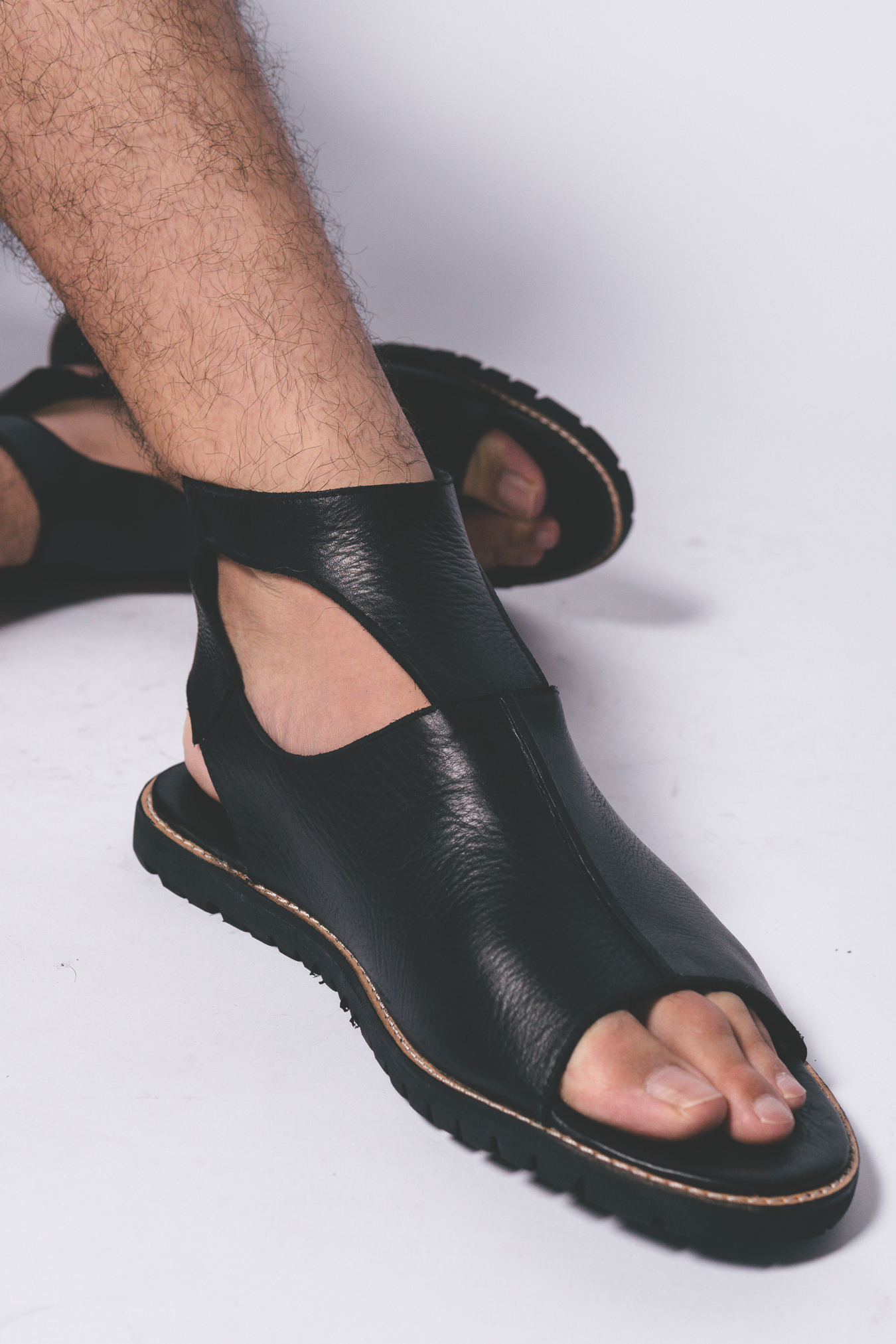 Descartes Leather Sandal