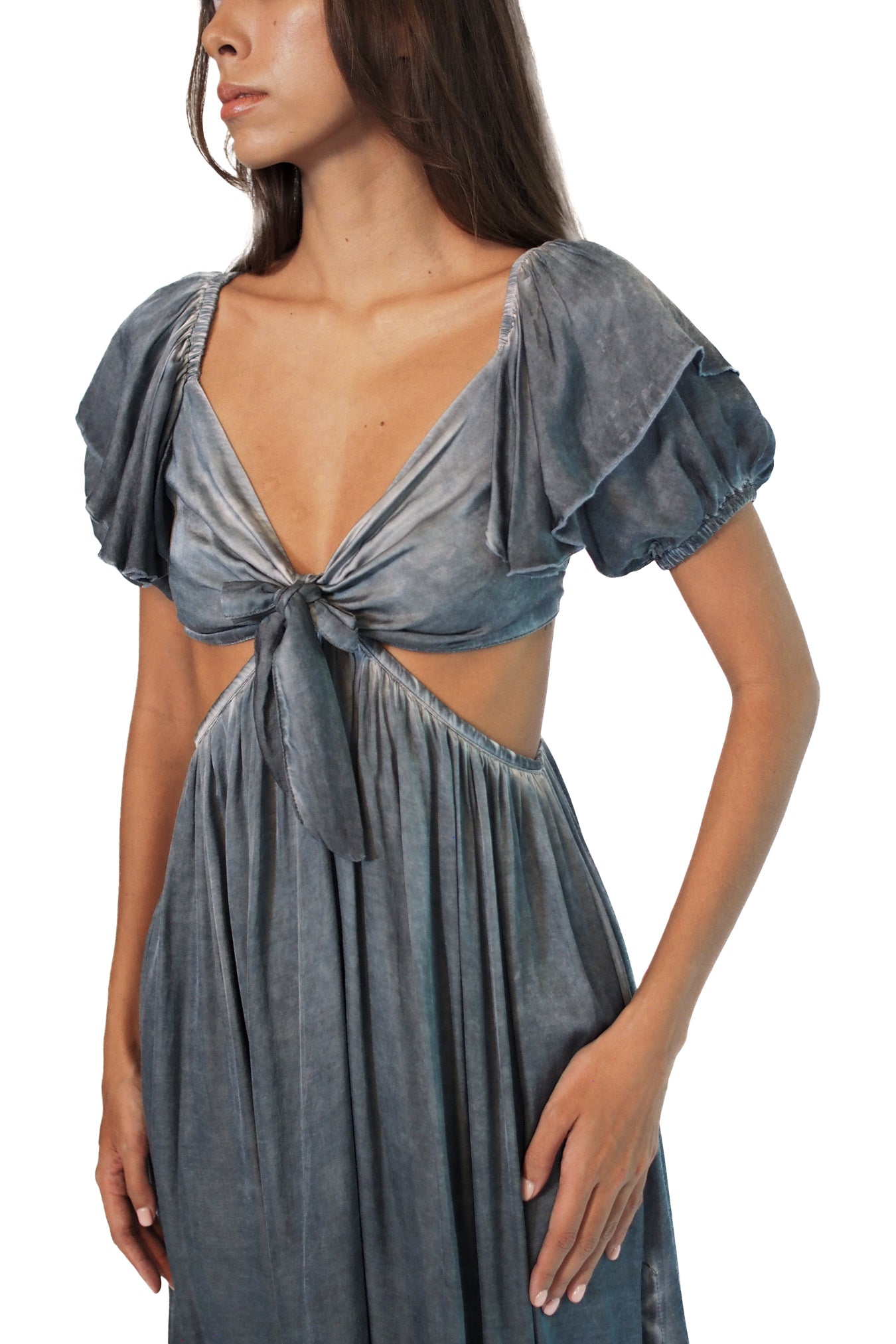 Mariani Satin Dress