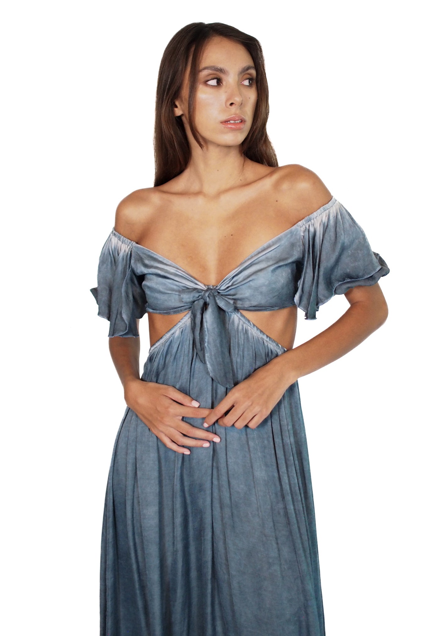 Mariani Satin Dress