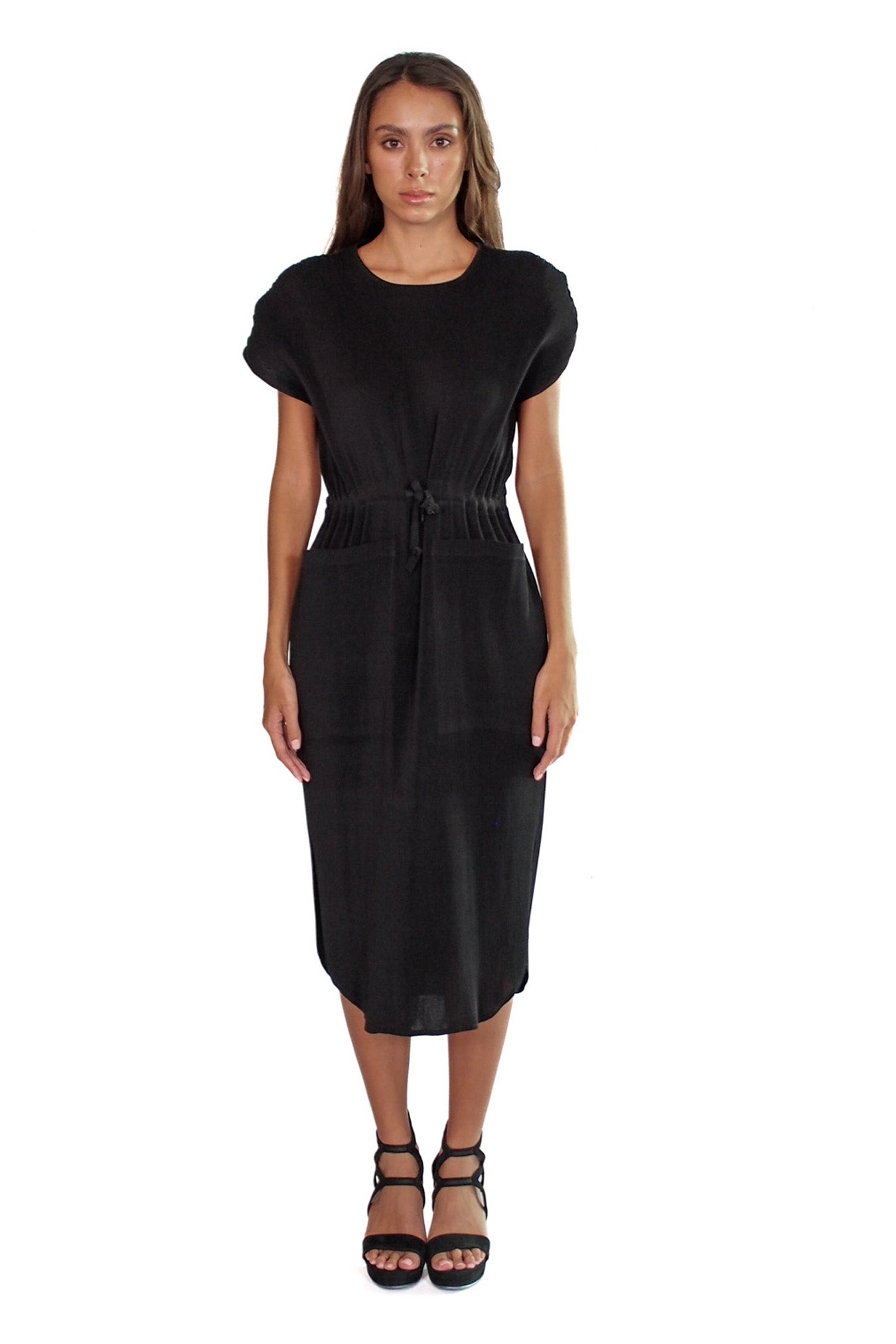 Gleina Pleated Dress