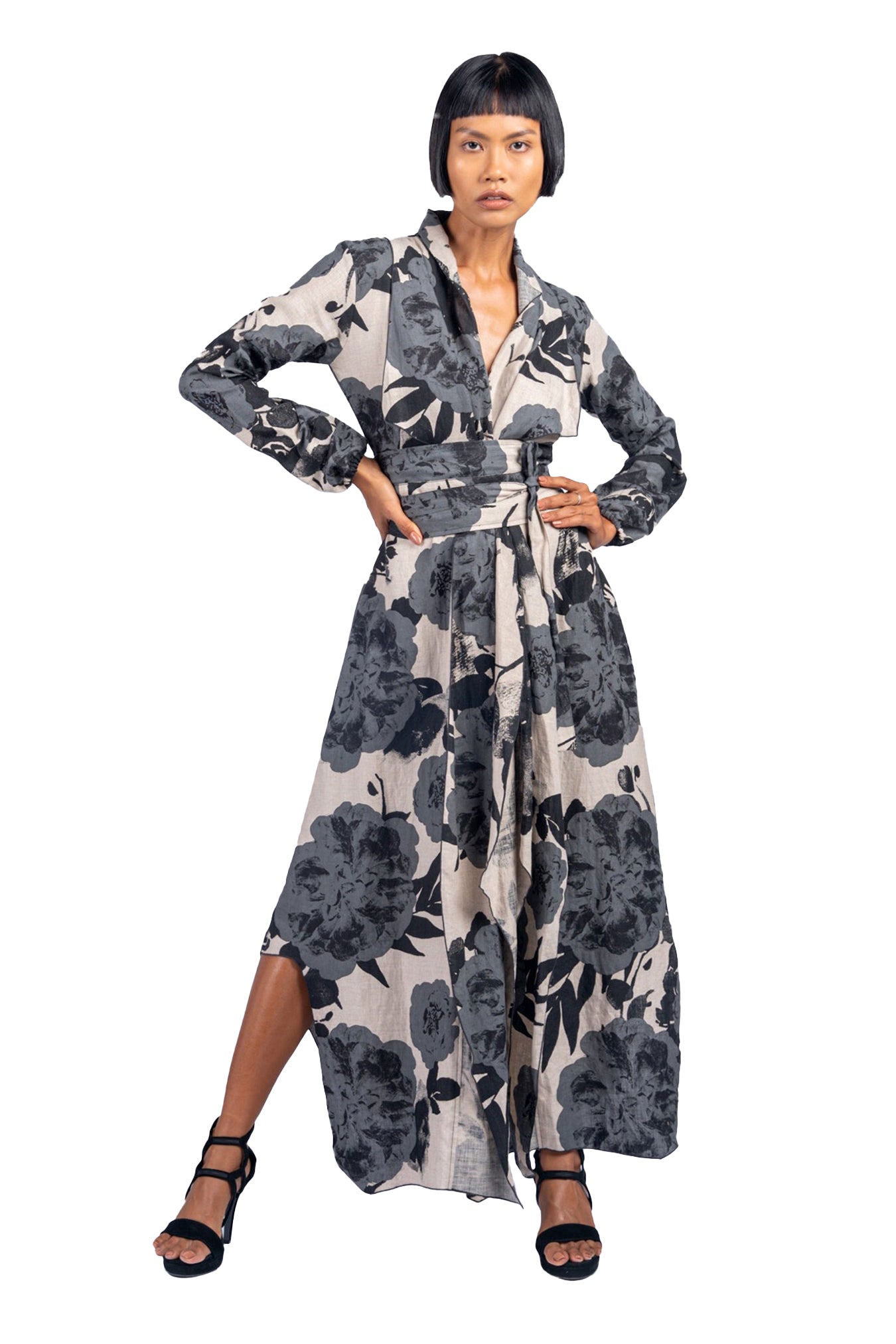 Prince Linen Long Coat