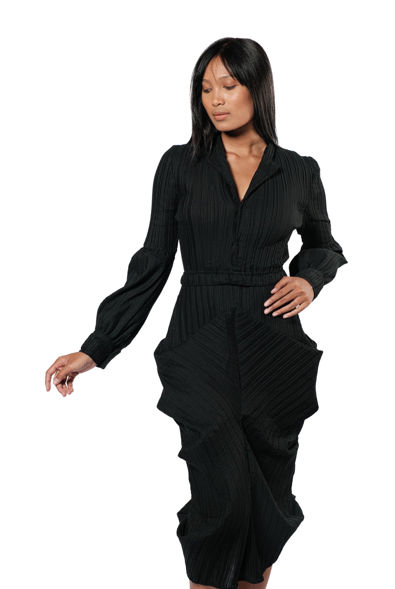 Jaoui Pleats Dress