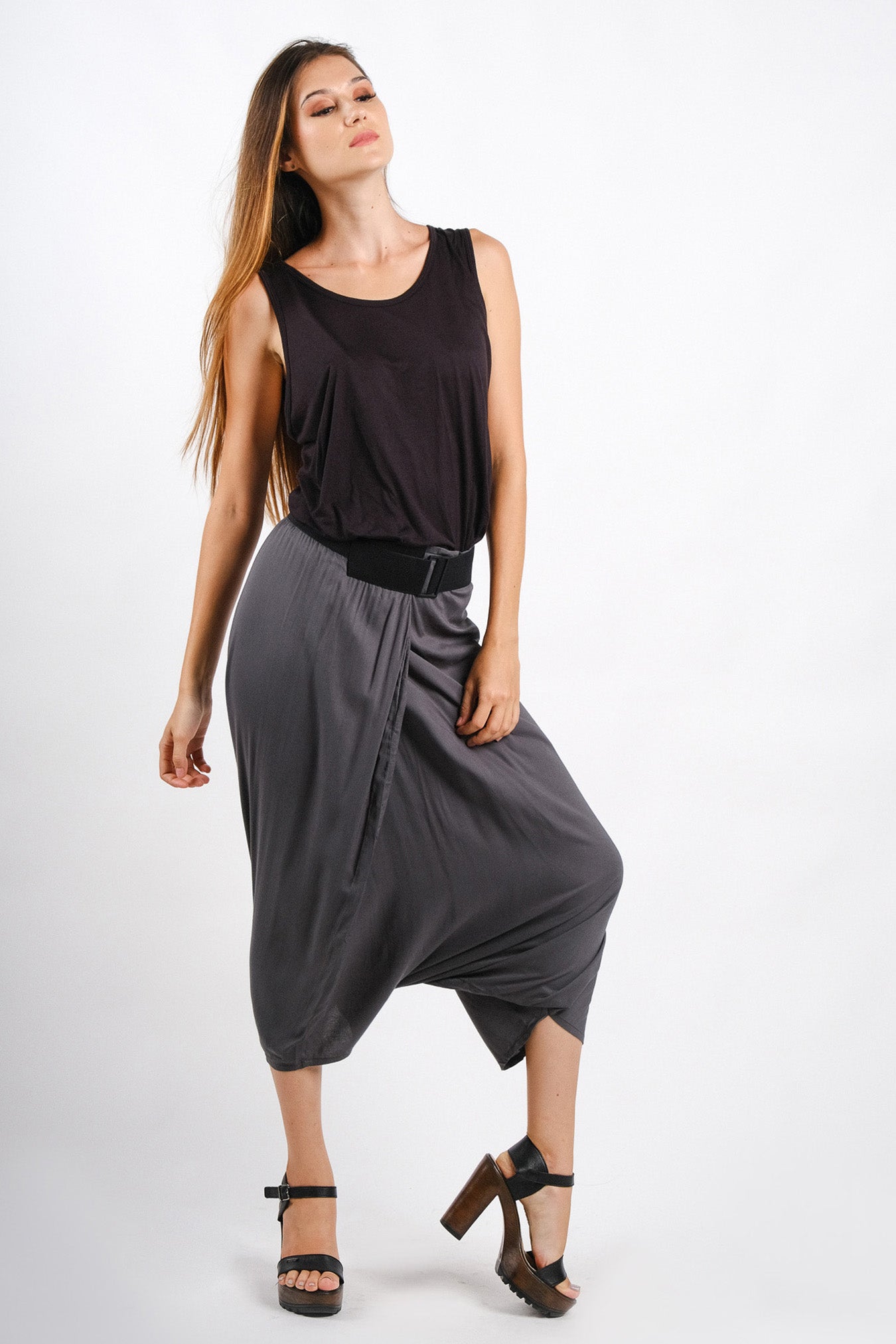 Roma Wide Leg Pant - Gingersnap Bali