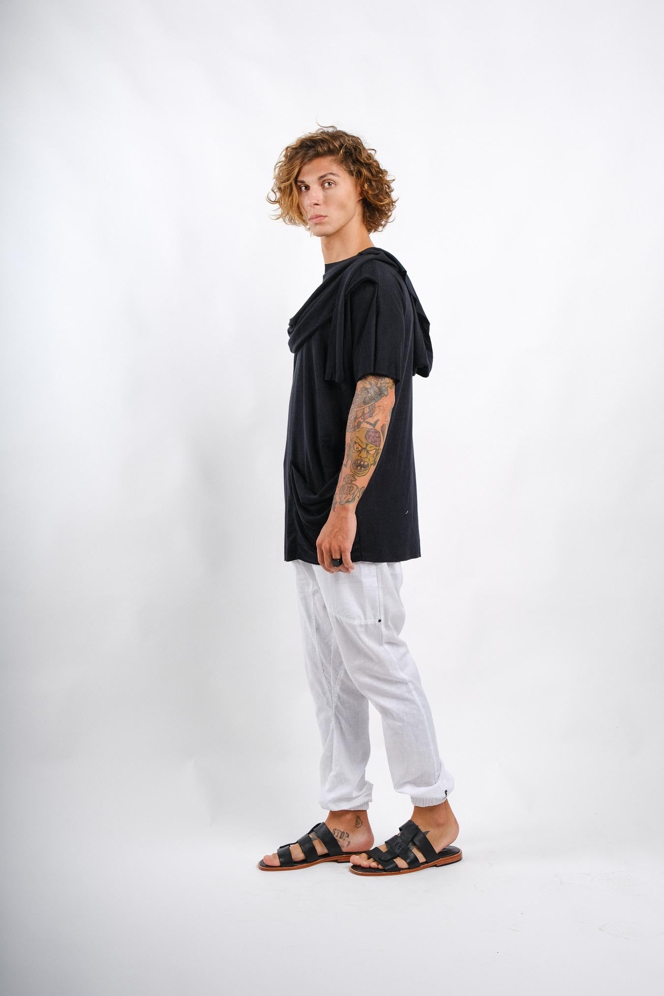 Alpha Linen Pant - Gingersnap Bali