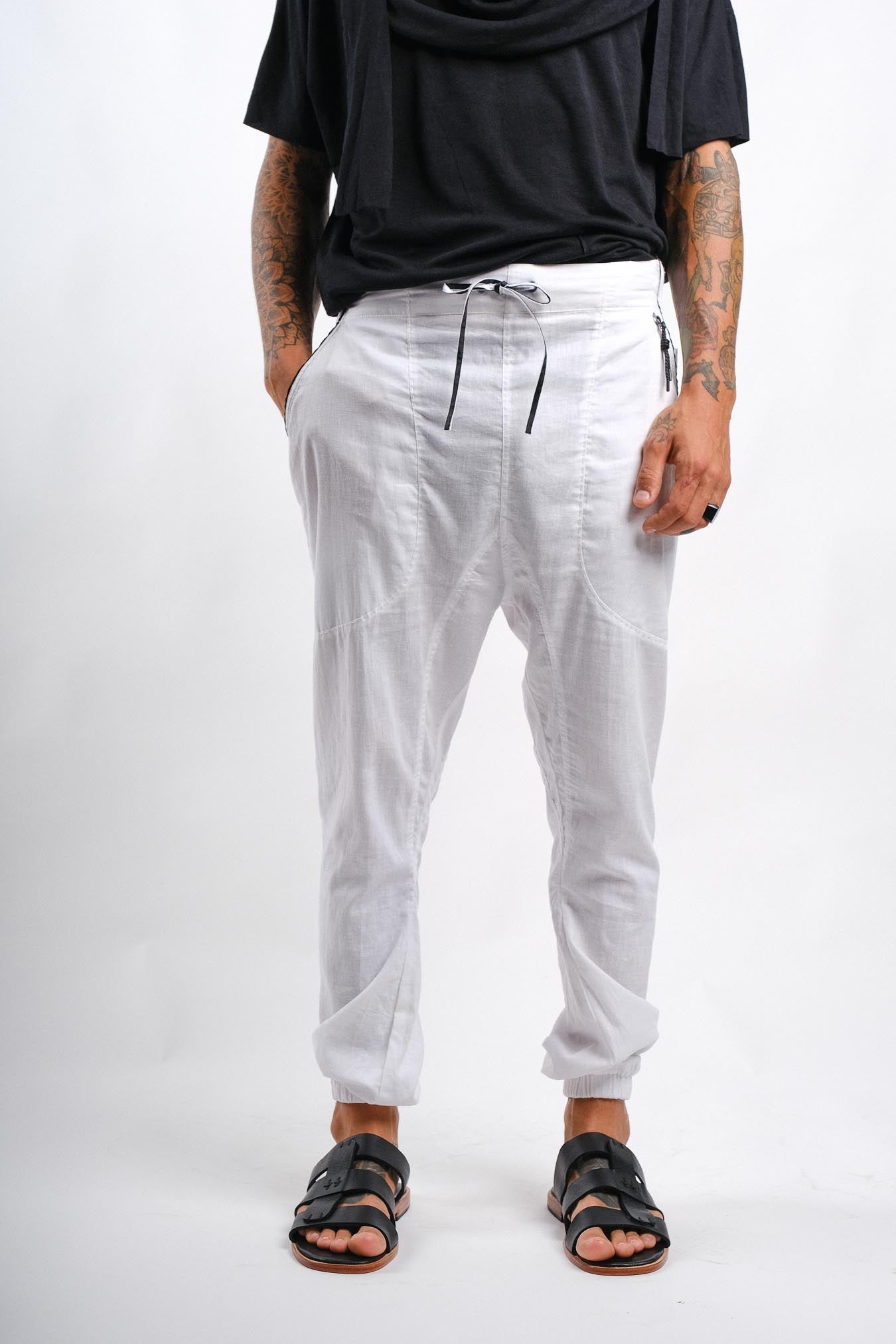 Alpha Linen Pant - Gingersnap Bali