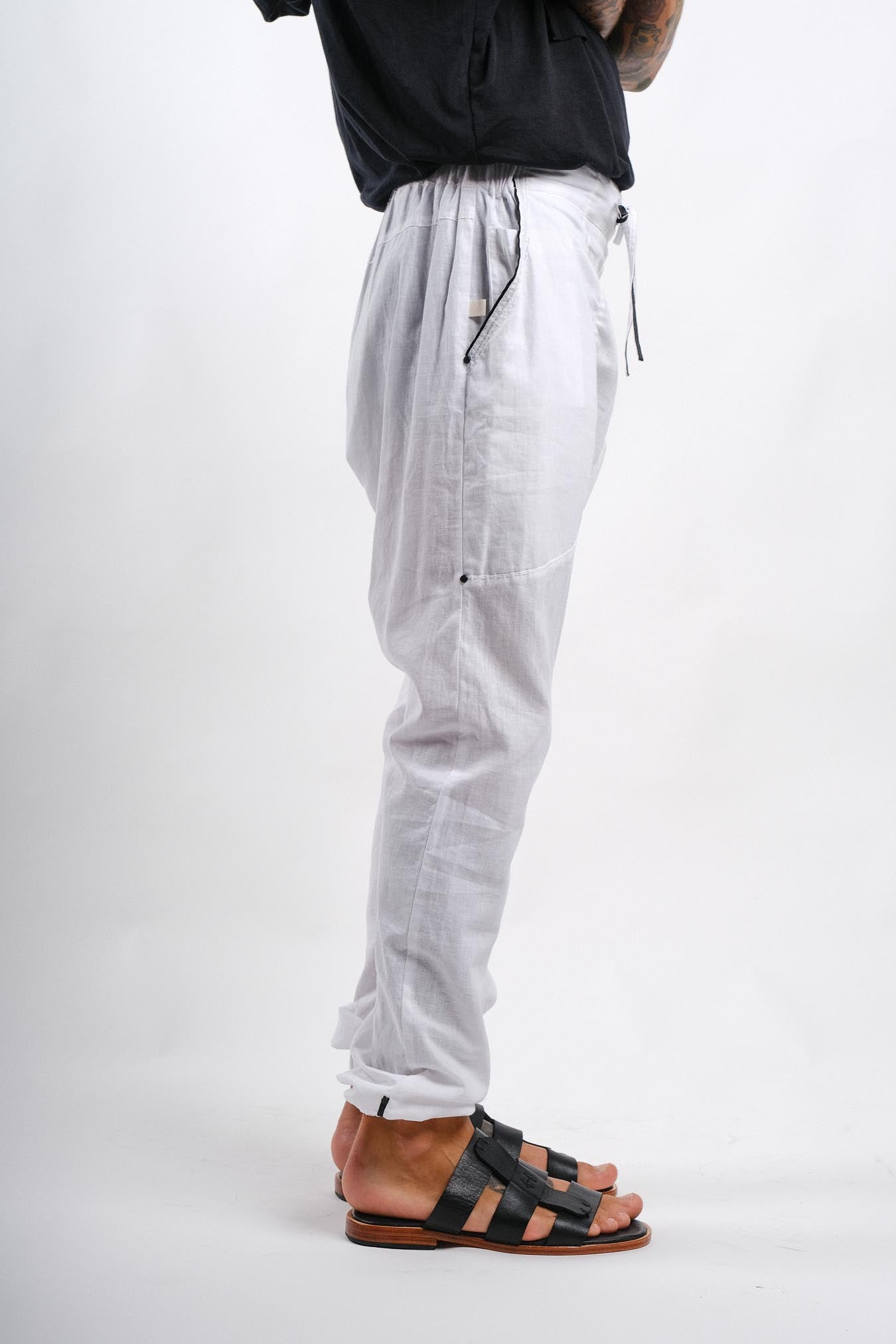 Alpha Linen Pant - Gingersnap Bali