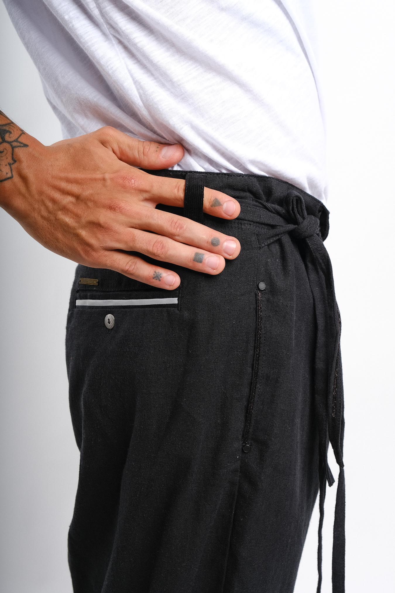 Octans Linen Pant - Gingersnap Bali