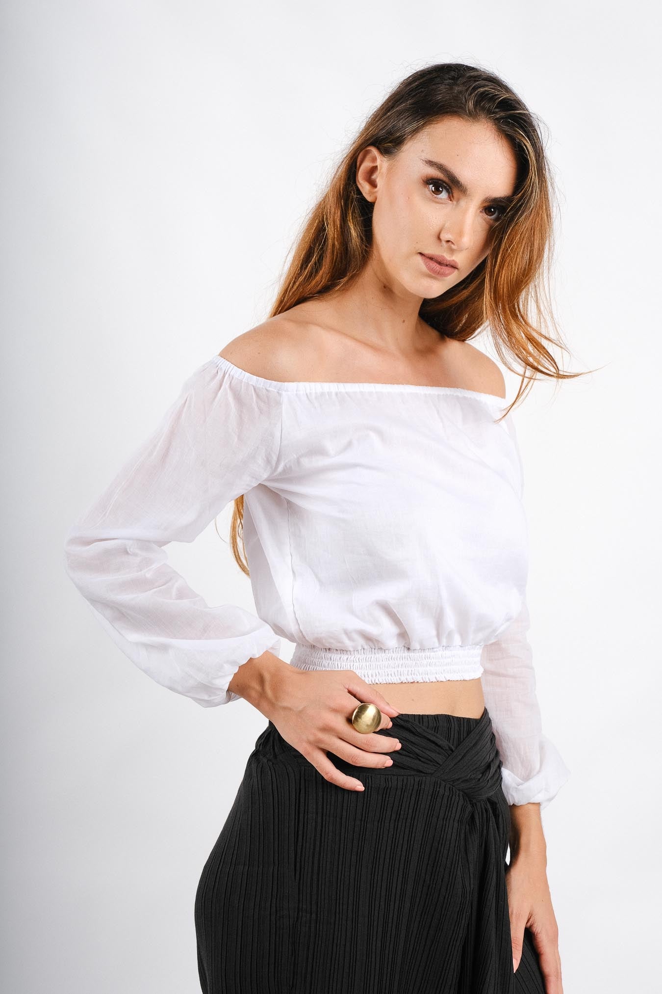 Madras Cotton top - Gingersnap Bali