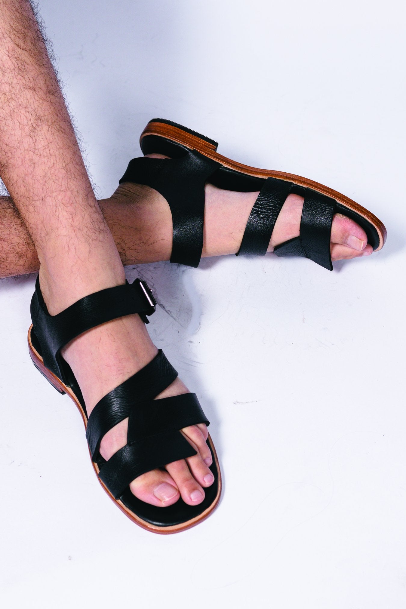 Archimed Leather Sandal - Gingersnap Bali