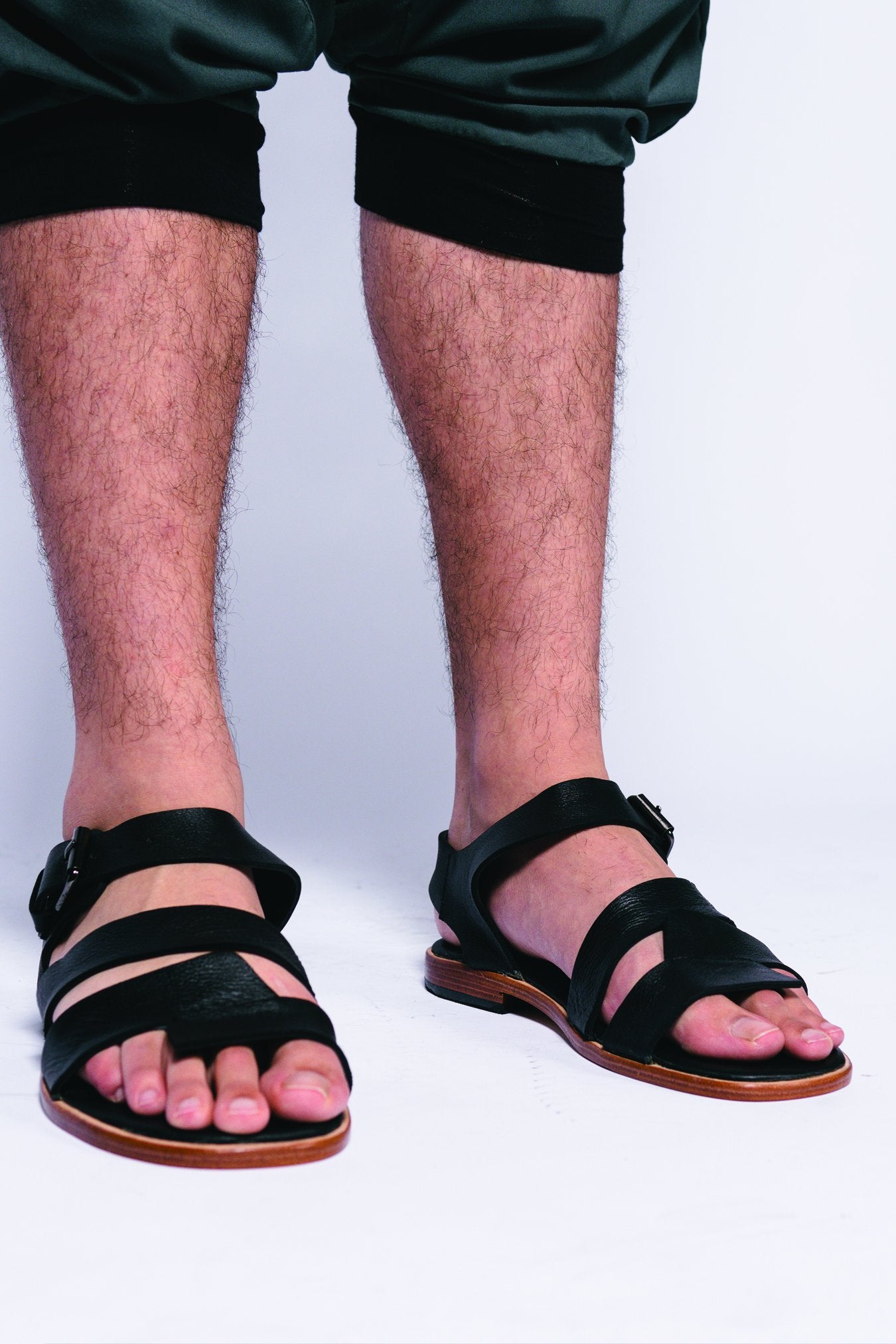 Archimed Leather Sandal - Gingersnap Bali
