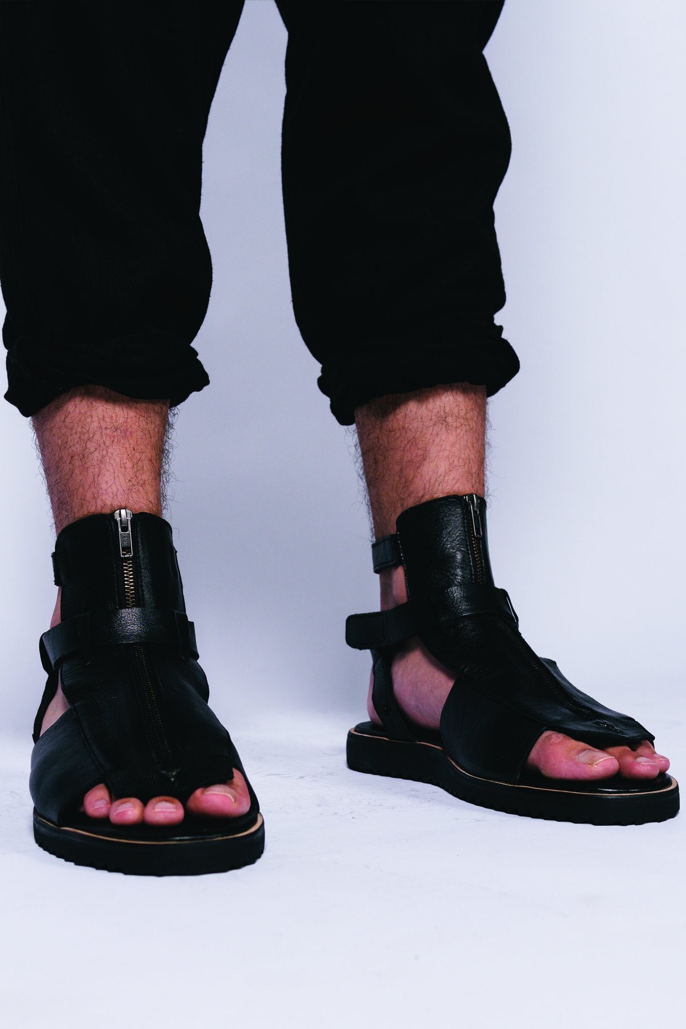 Homere Leather Sandal - Gingersnap Bali