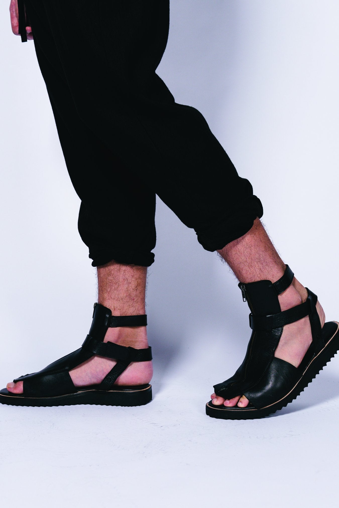 Homere Leather Sandal - Gingersnap Bali