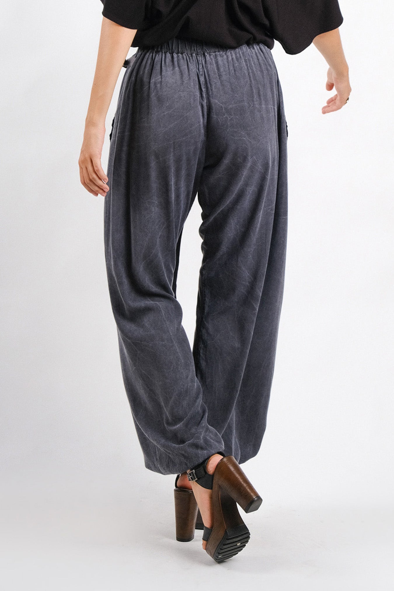 Minota Wide Leg Pant - Gingersnap Bali